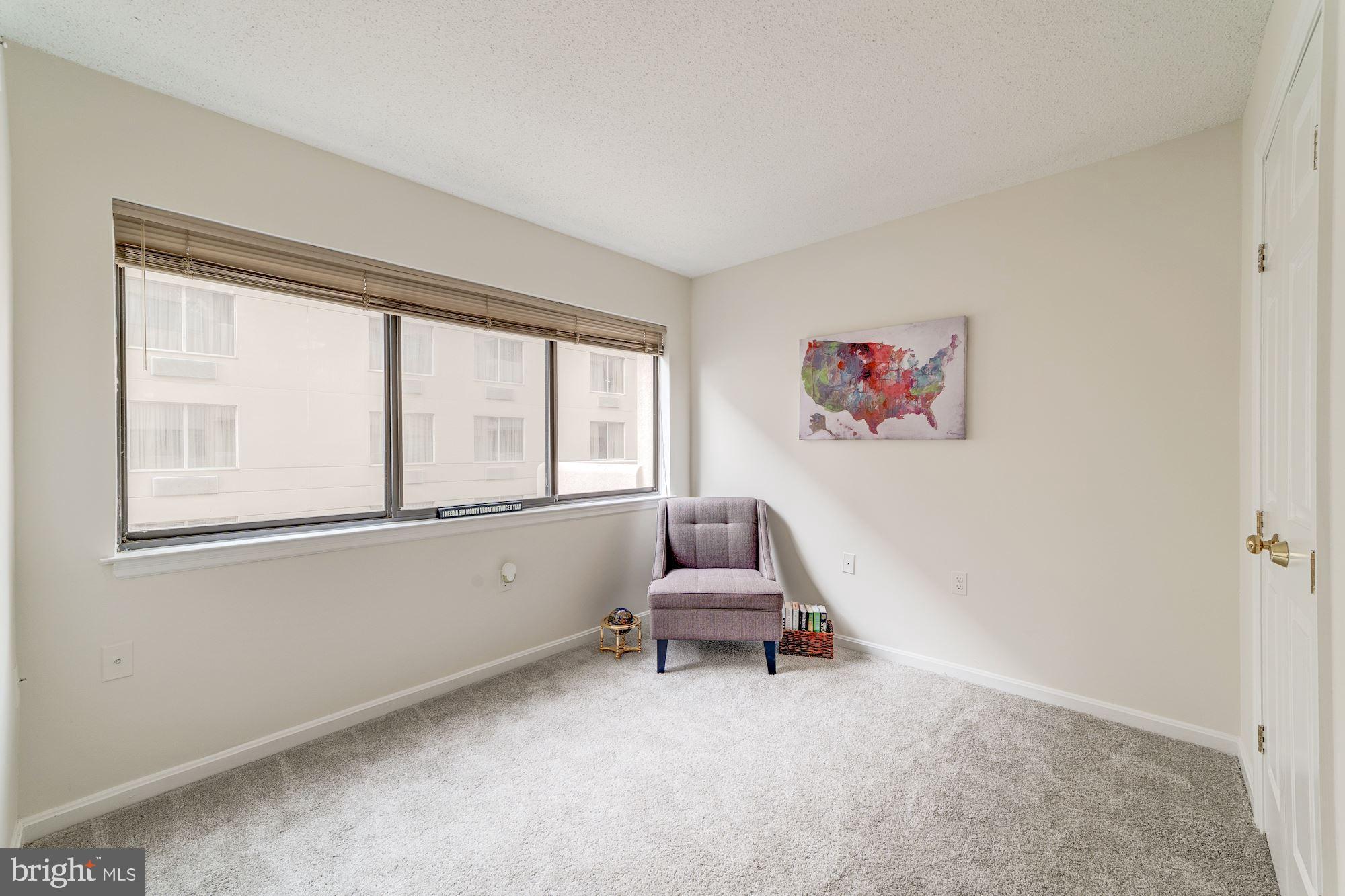 1301 North Courthouse Road, Unit 707 Arlington, VA 22201 - Photo 14 of 22 Second Bedroom or Home Office...