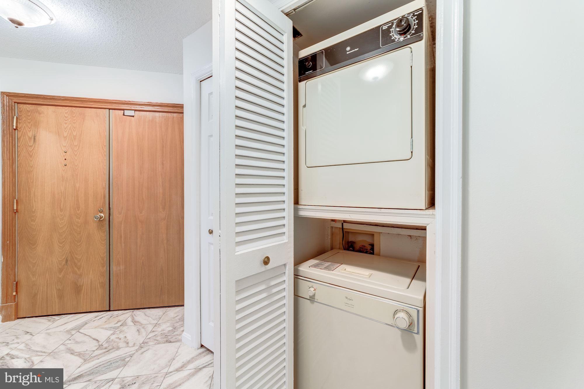 1301 North Courthouse Road, Unit 707 Arlington, VA 22201 - Photo 17 of 22 In-unit Laundry
