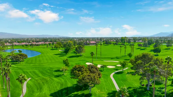 a green field with lots of green space