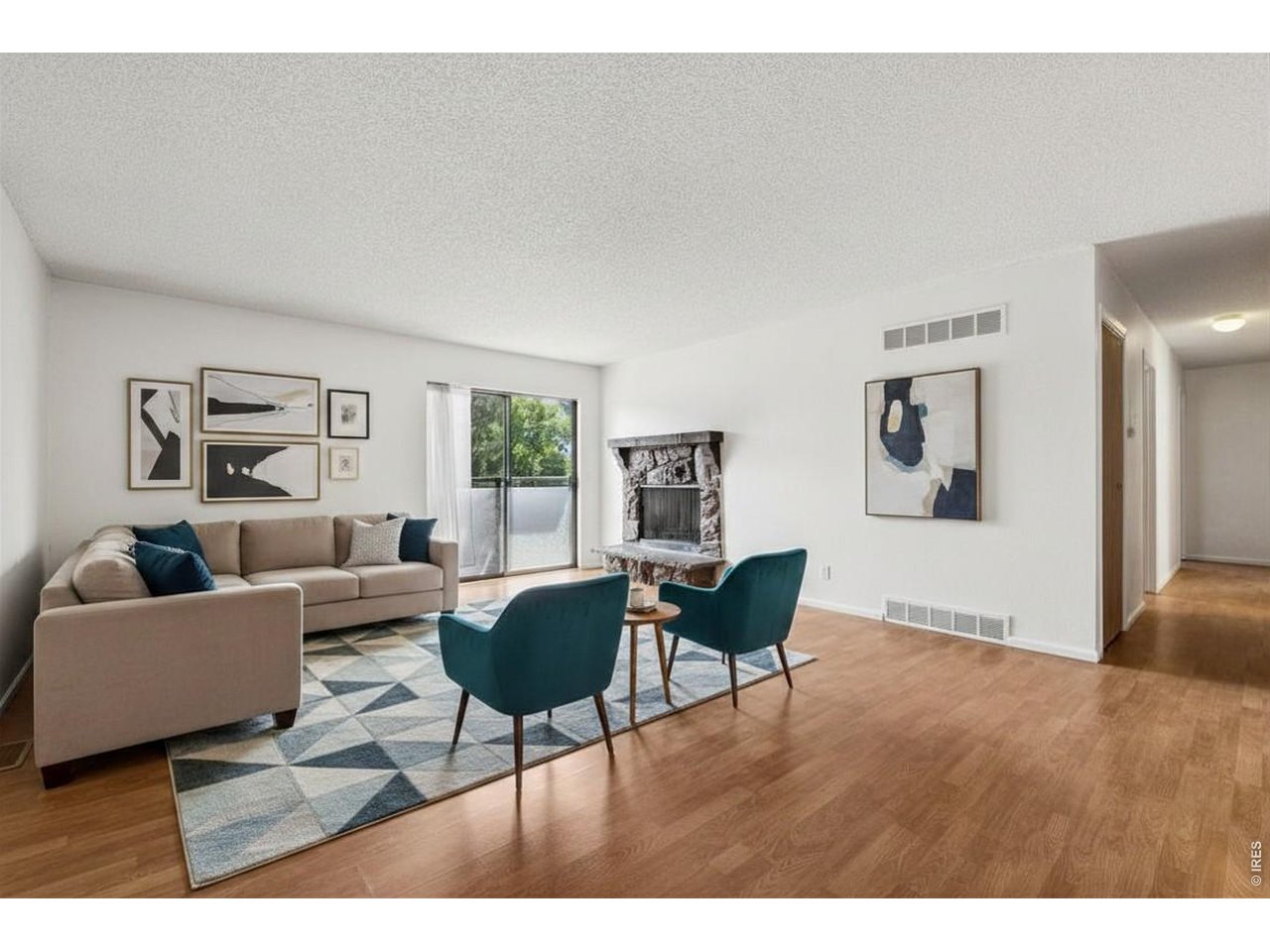 6505 Kalua Road, Unit 302B Boulder, CO 80301 - Photo 1 of 16 Living room with fireplace