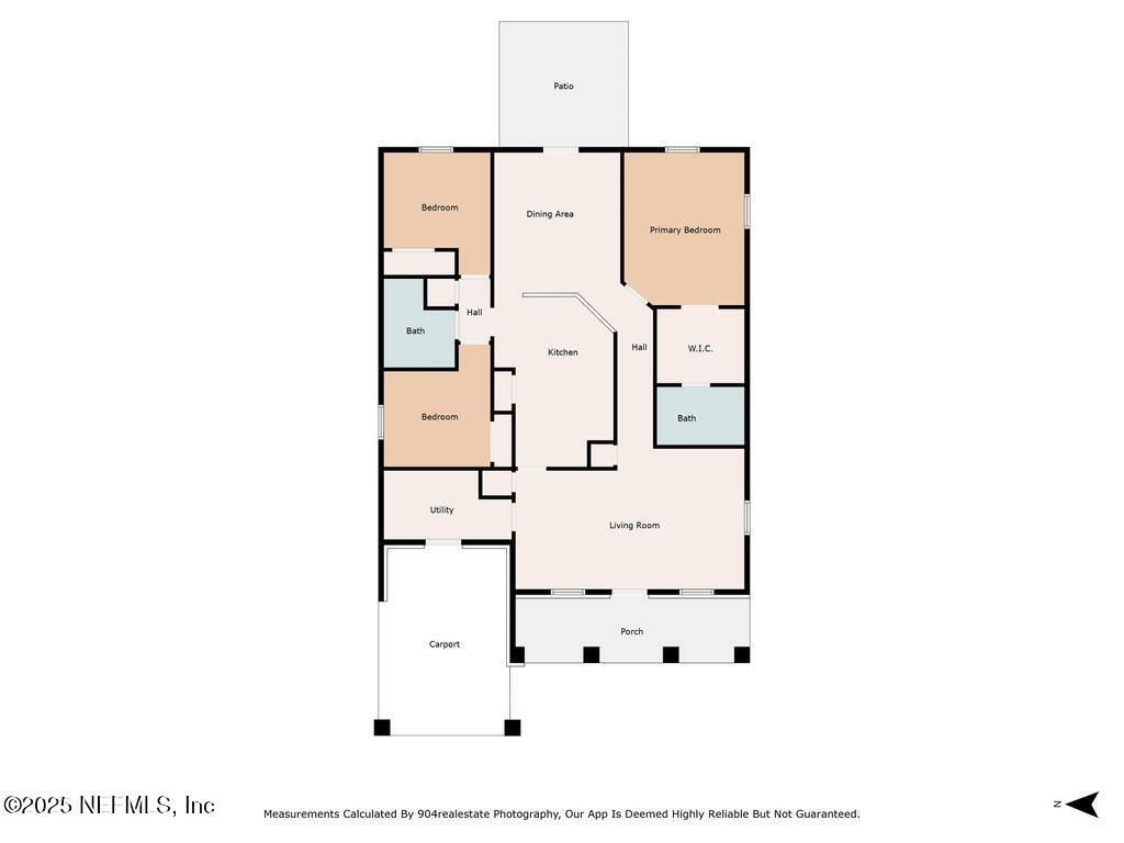 3701 Stuart Street Jacksonville, FL 32209 - Photo 24 of 24 a picture of a wall with white walls