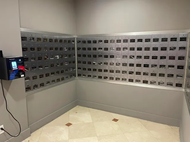 a view of an entryway door