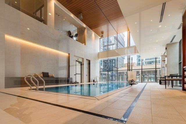 a room with pool table