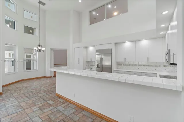 a view of city and ocean