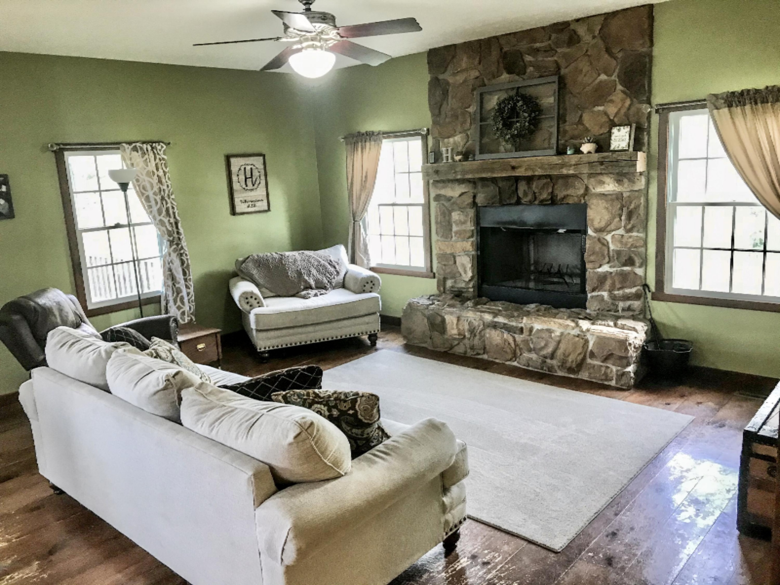1124 Old Barn Road Freeport, MI 49325 - Photo 11 of 31 family room fireplace