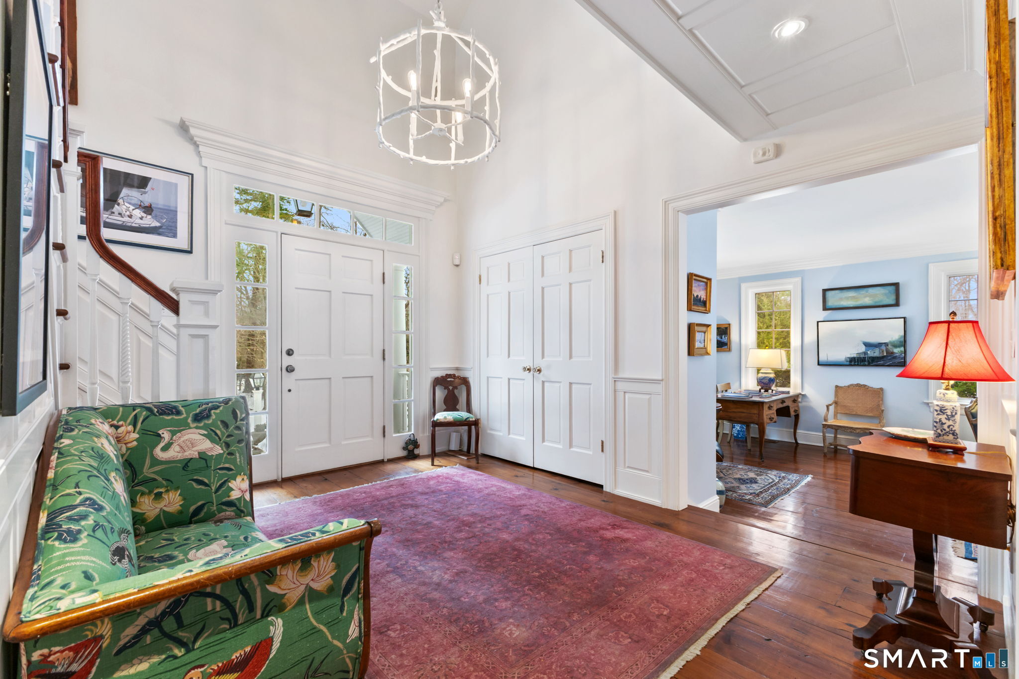 245 Benedict Hill Road New Canaan, CT 06840 - Photo 36 of 49 a view of a livingroom with furniture and toys