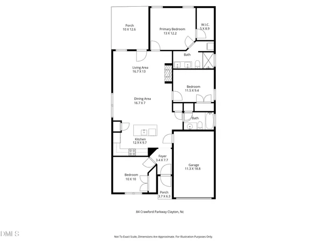$299,900 | 84 Crawford Parkway, Clayton, NC 27520