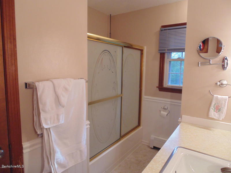 13 August Smith Road Peru, MA 01235 - Photo 14 of 20 a bathroom with a shower and a sink