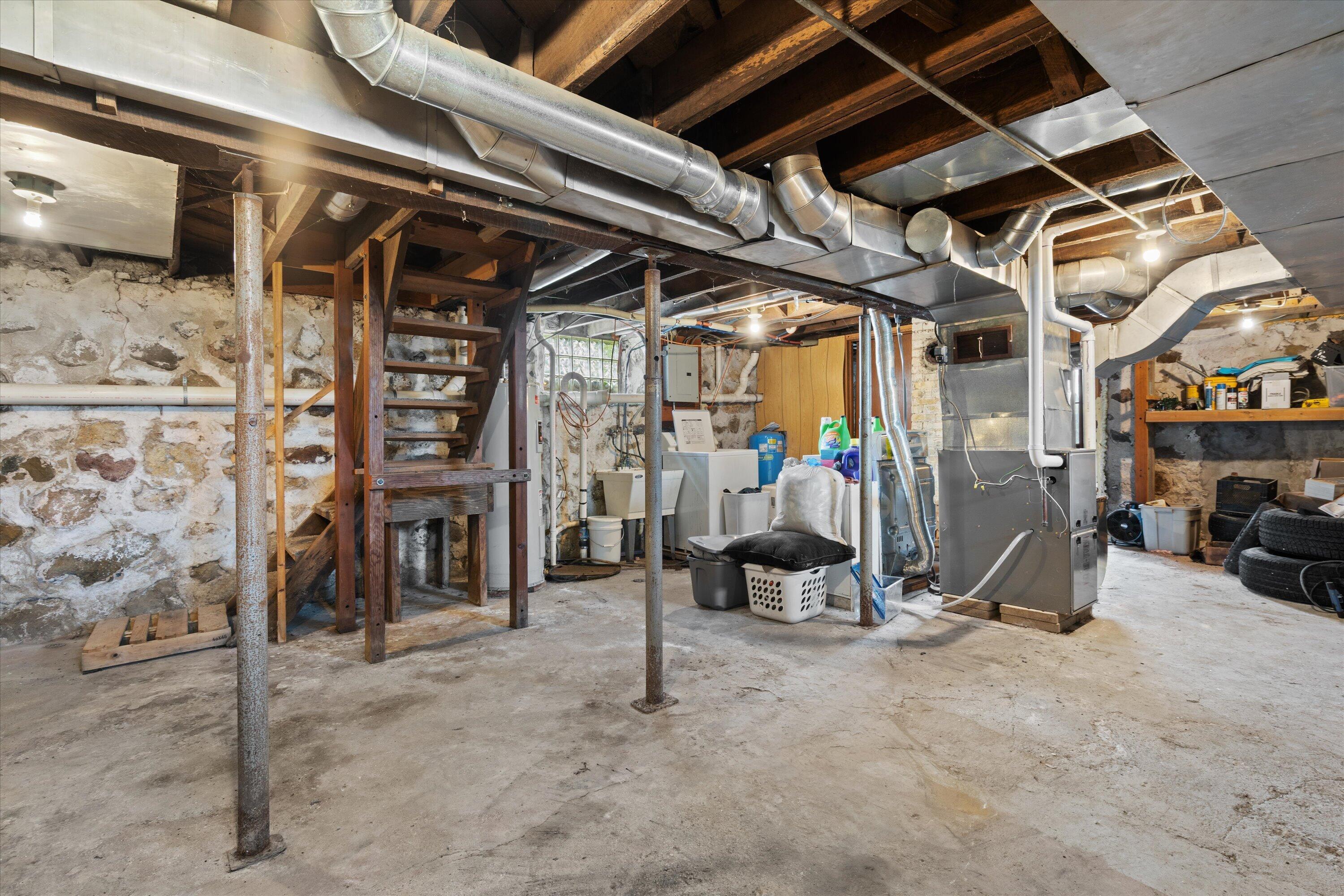 8922 County Highway West Wayne, WI 53010 - Photo 28 of 59 Basement