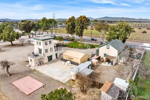 a front view of a building with
