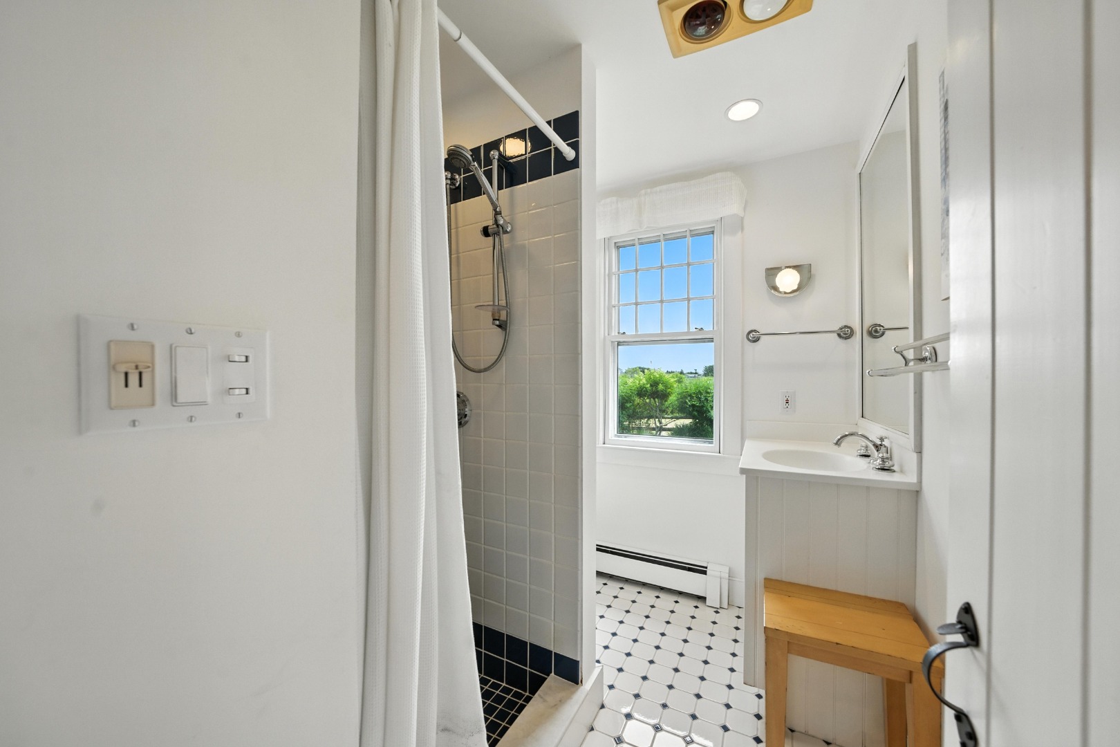 1 Little Neck Way, Unit 1 Nantucket, MA 02554 - Photo 56 of 99 a bathroom with a shower and a sink