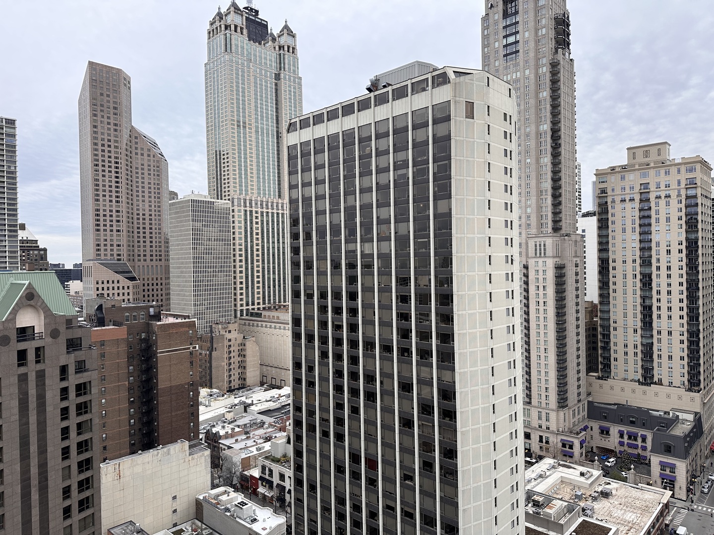 Undisclosed Address Chicago, IL 60610 - Photo 12 of 16 a view of a city with tall buildings