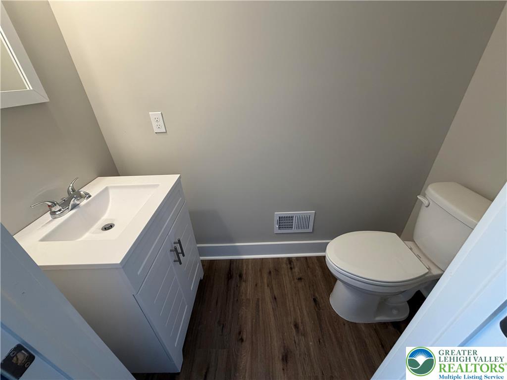 1747 Williams Street, Unit B Hellertown, PA 18055 - Photo 3 of 10 a bathroom with a sink and a toilet