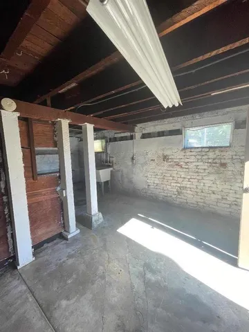 a view of empty room