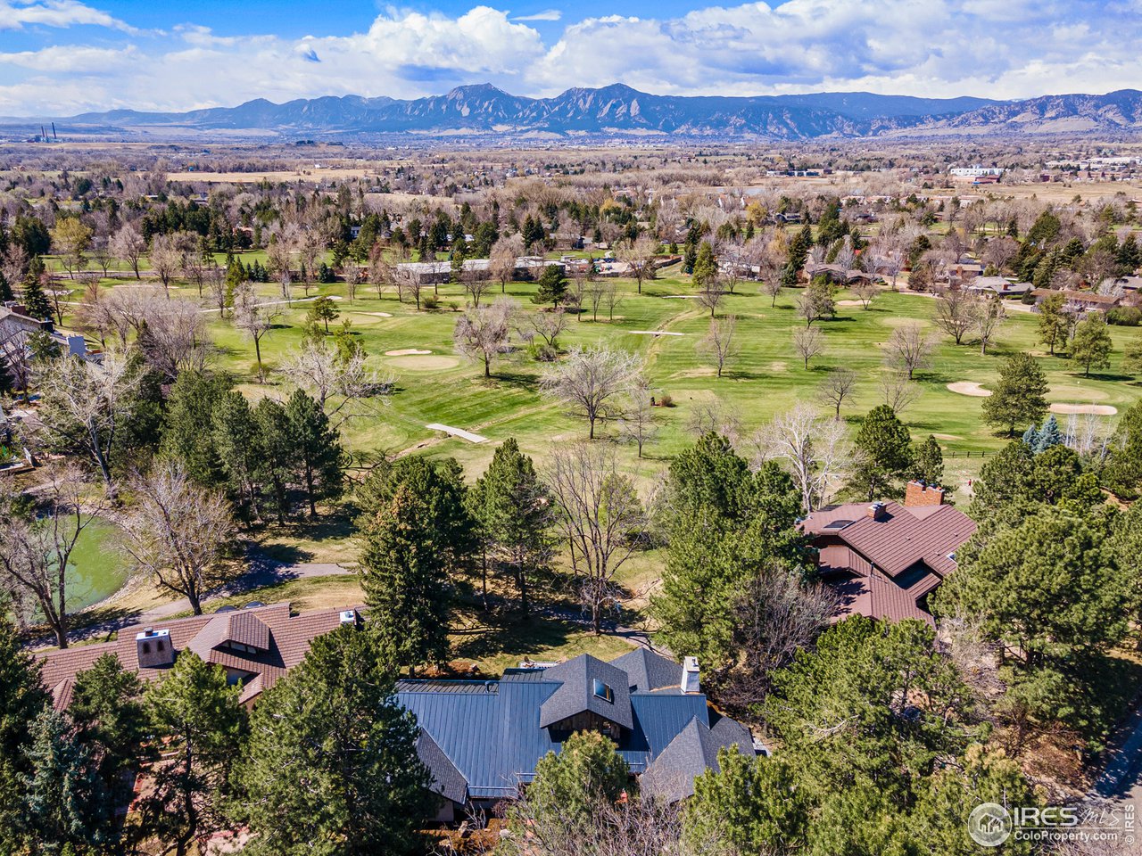 7126 Four Rivers Road Boulder, CO 80301 - Photo 31 of 38 a view of a city with mountains in the background