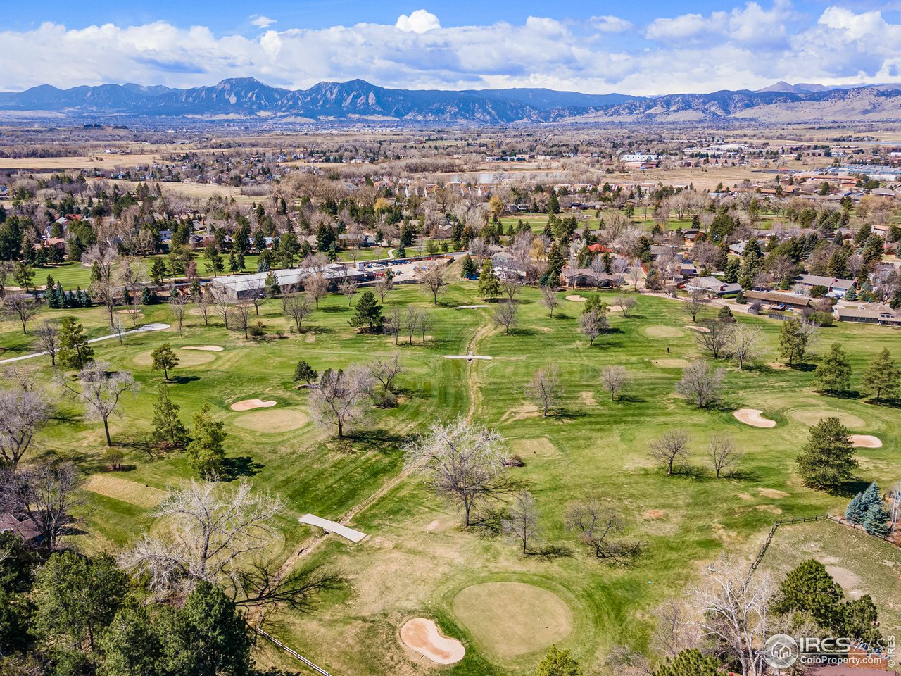 7126 Four Rivers Road Boulder, CO 80301 - Photo 33 of 38 a view of a city with mountains in the background