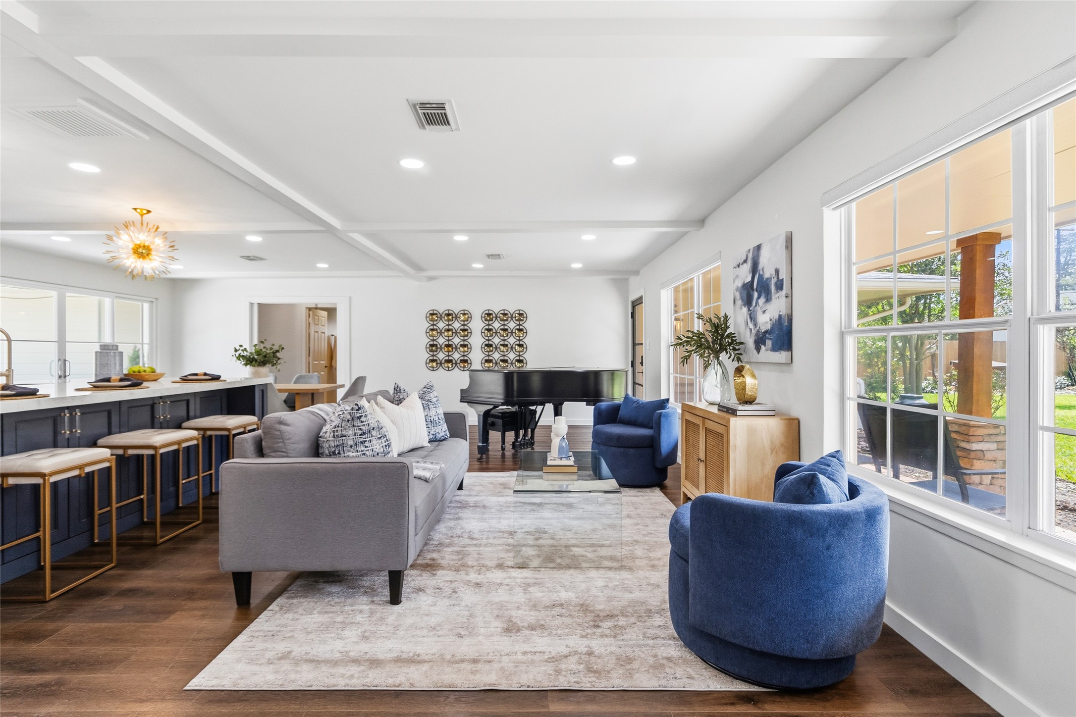 1914 Peppermill Road Houston, TX 77080 - Photo 9 of 49 You walk into a space that instantly feels open and inviting, with natural light stretching across the room and a layout that makes everyday living feel effortless.