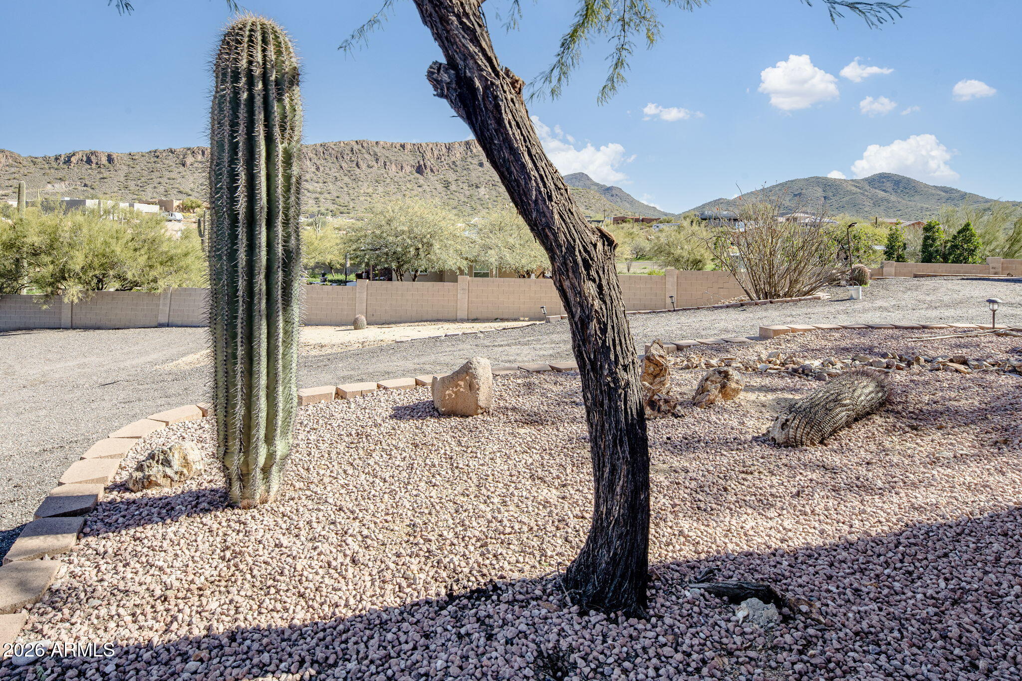 42331 North 3rd Street Phoenix, AZ 85086 - Photo 40 of 52 a view of a porch with a mountain in the background