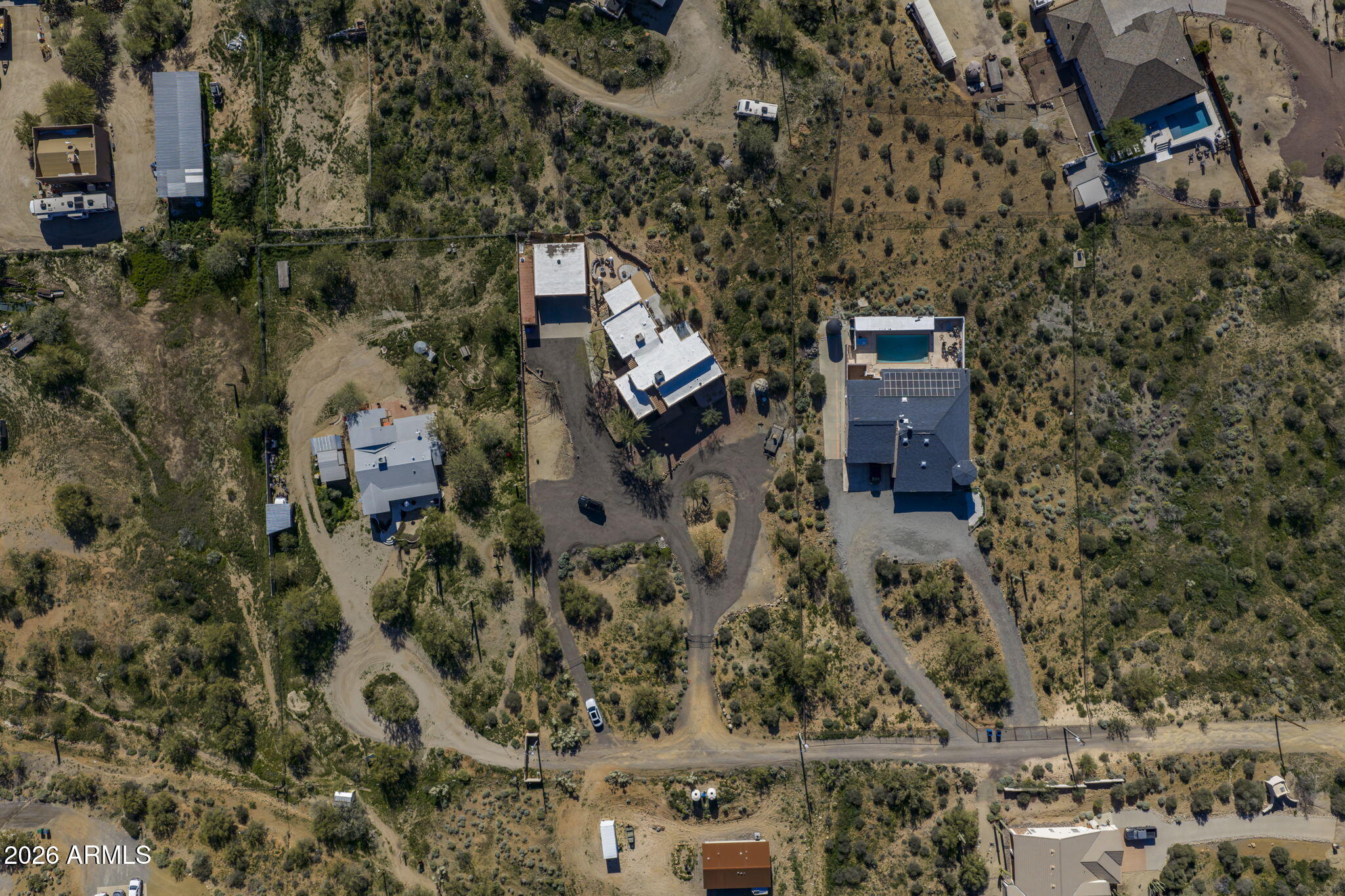 42331 North 3rd Street Phoenix, AZ 85086 - Photo 45 of 52 an aerial view of residential house with outdoor space