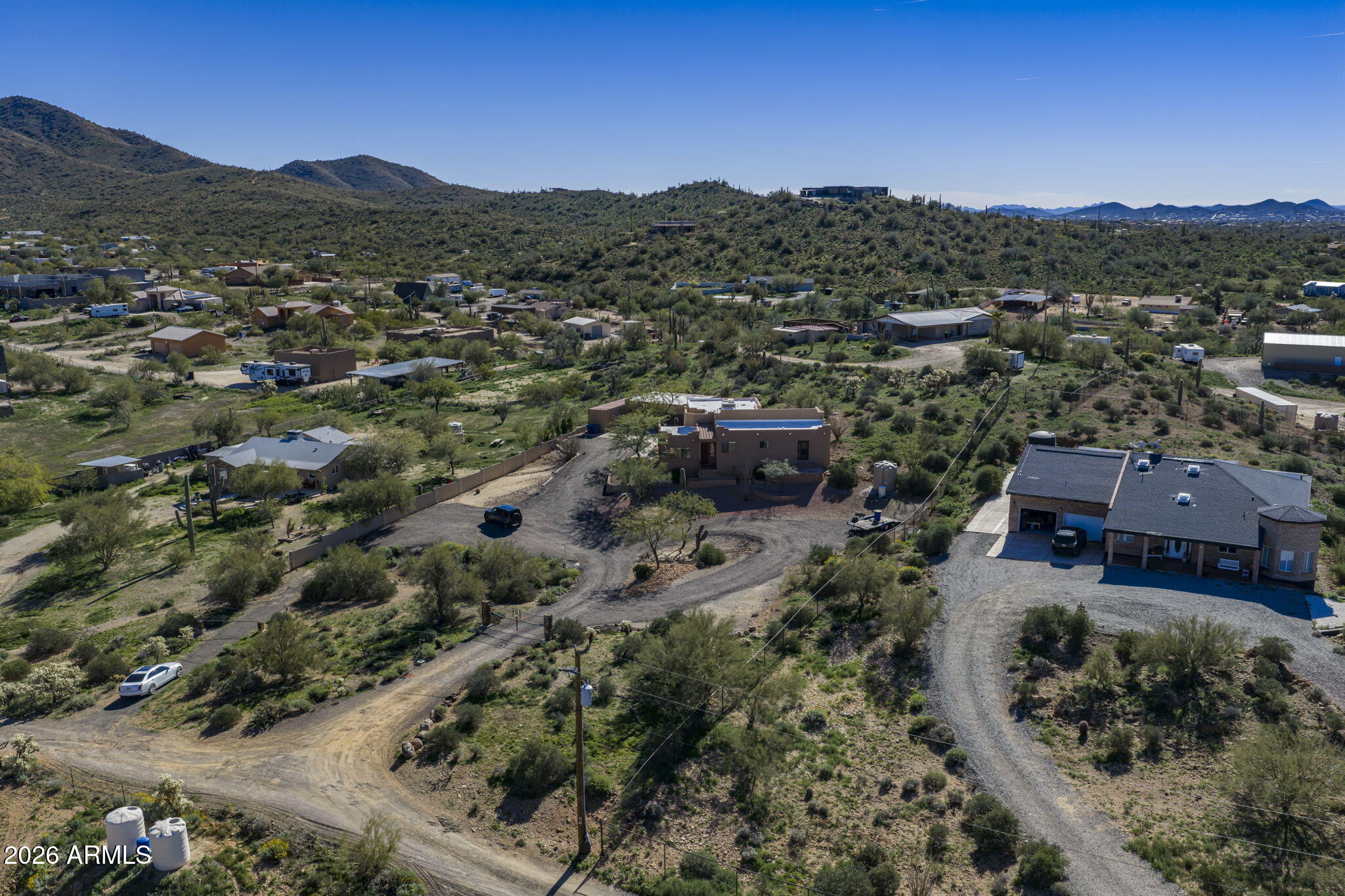 42331 North 3rd Street Phoenix, AZ 85086 - Photo 46 of 52 an aerial view of residential house and outdoor space