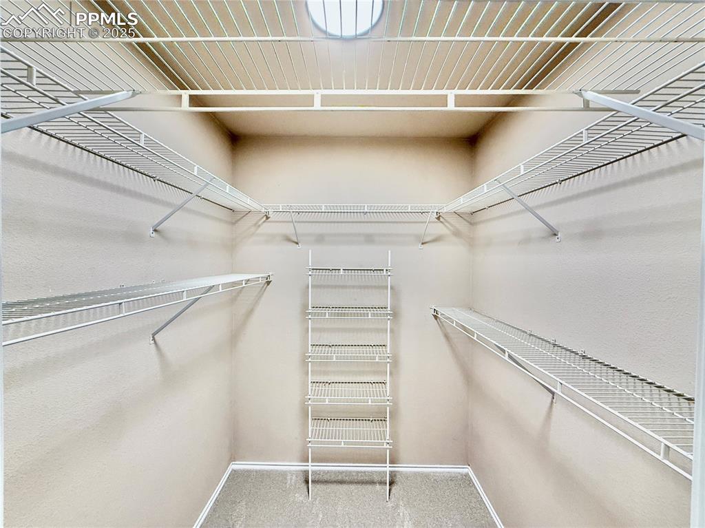 3764 Riviera Grove, Unit 103 Colorado Springs, CO 80922 - Photo 14 of 25 a view of walk in closet with empty racks