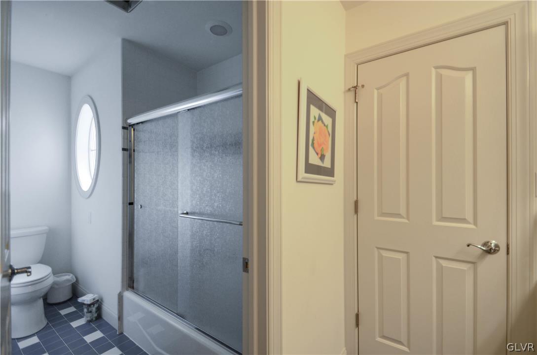 2359 Wehr Mill Road Allentown, PA 18104 - Photo 28 of 50 a bathroom with a shower and a toilet