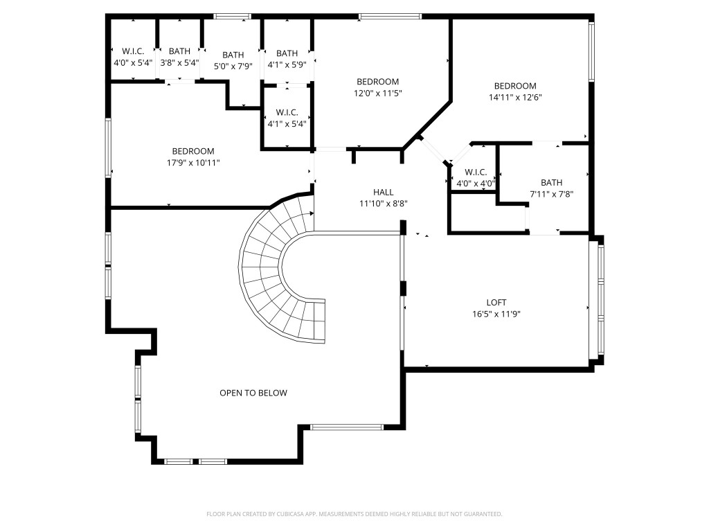 5515 Chase Harbor Houston, TX 77041 - Photo 48 of 48 Second floor plan