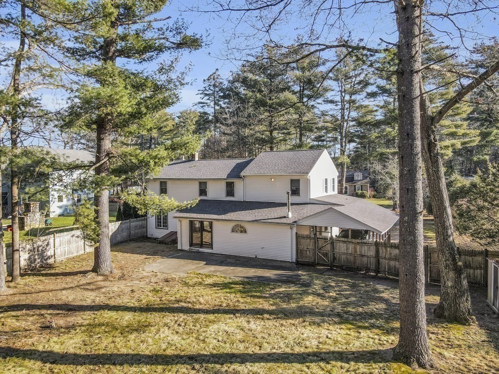 67 Pine Street Sudbury, MA 01776 - Photo 31 of 41 a aerial view of a house with a yard