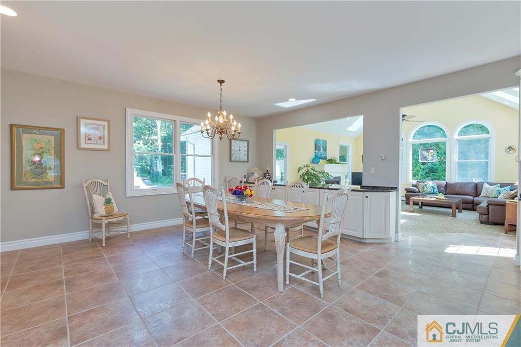 92 Union Valley Road Monroe Township, NJ 08831 - Photo 8 of 23 a view of a dining room with furniture window and outside view