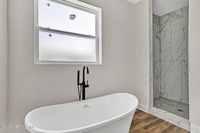 wooden floor in an empty room