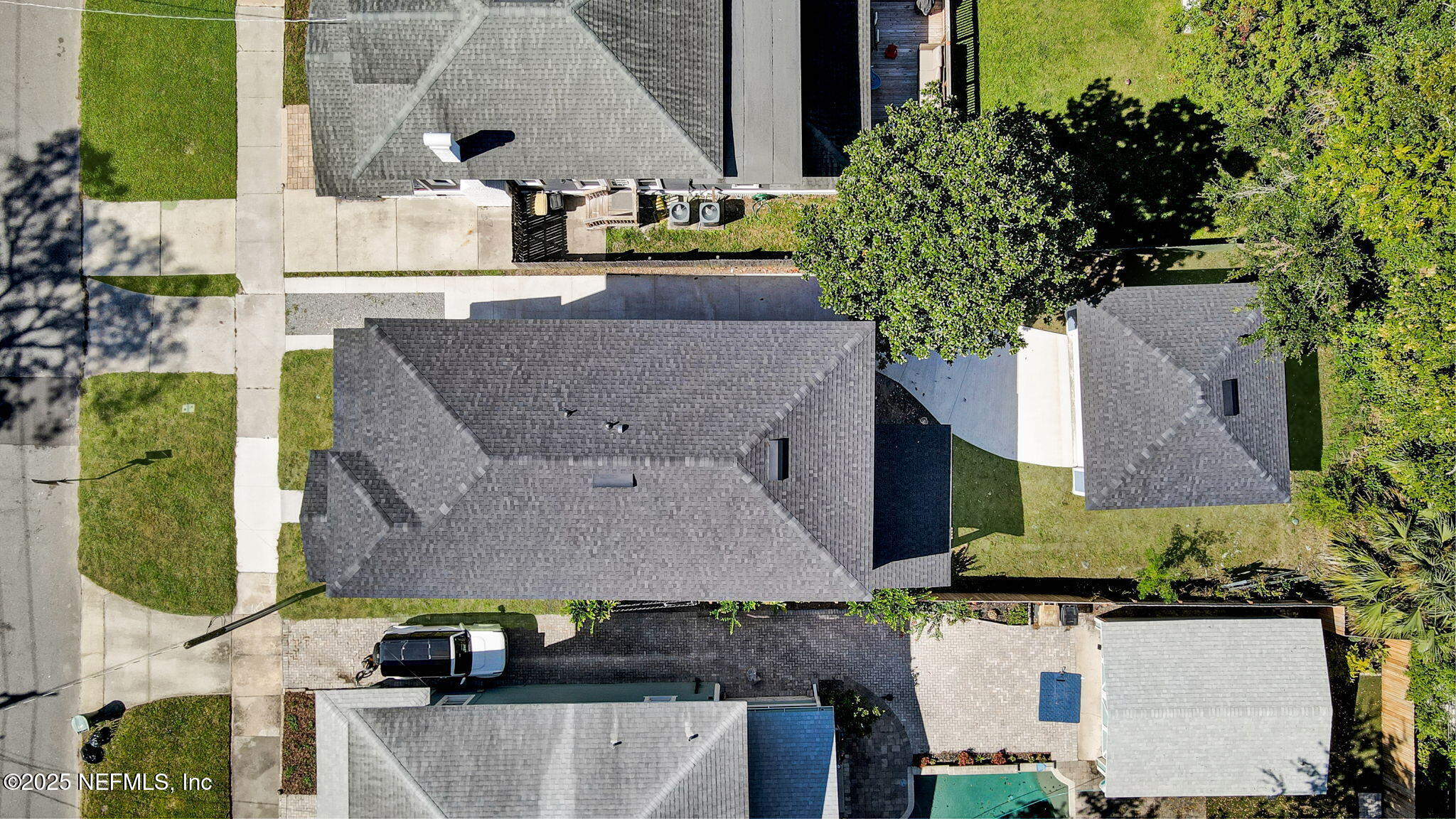 2841 Post Street Jacksonville, FL 32205 - Photo 3 of 40 an aerial view of a house with a yard