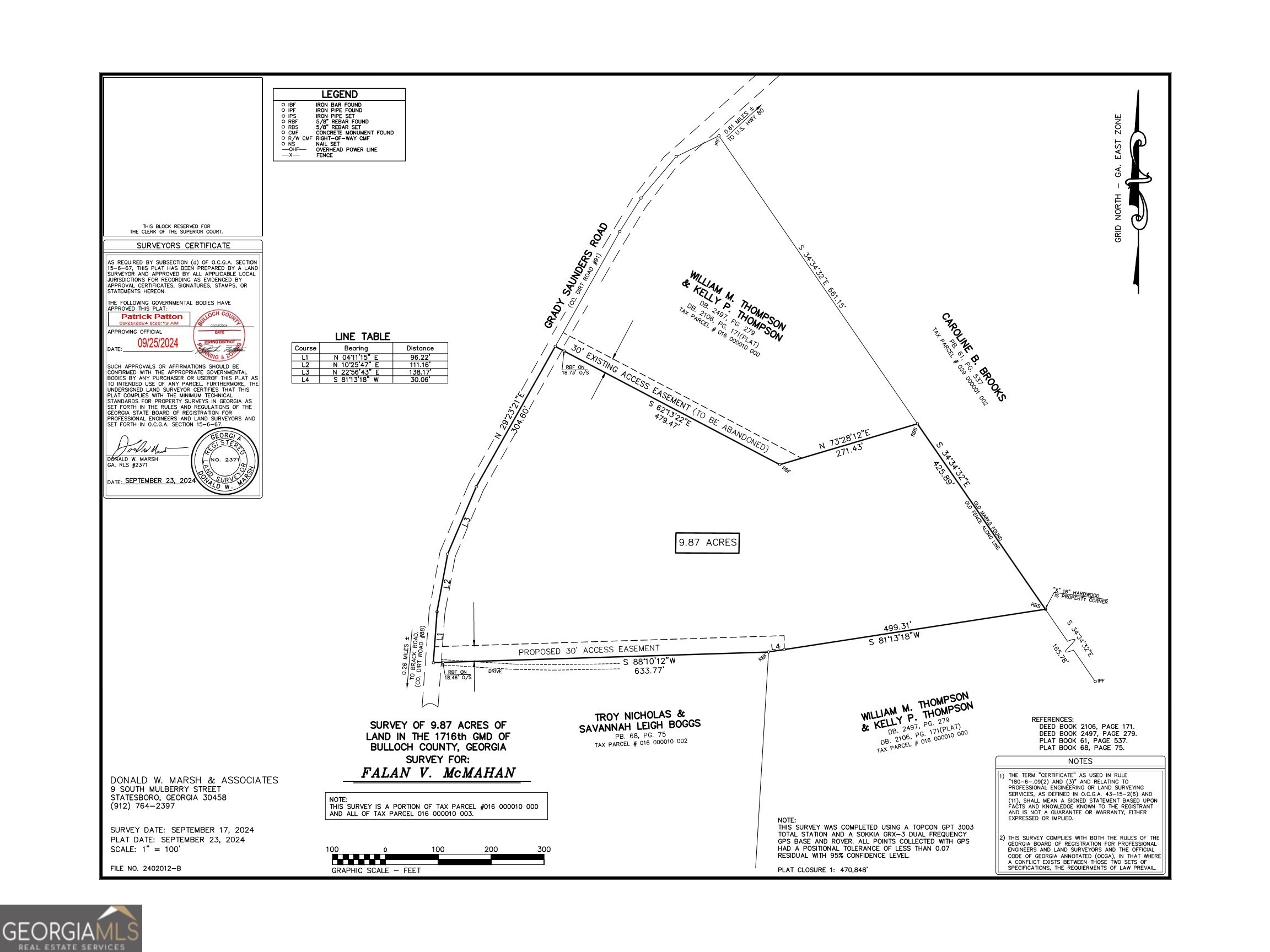 1728 Grady Saunders Road Portal, GA 30450 - Photo 1 of 1 Gallery Image 1