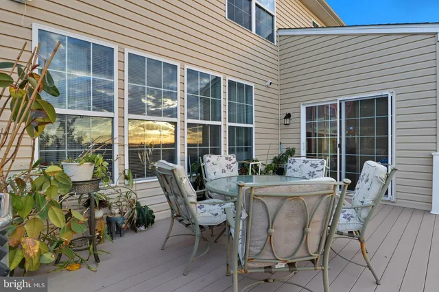 a view of a lake with a yard