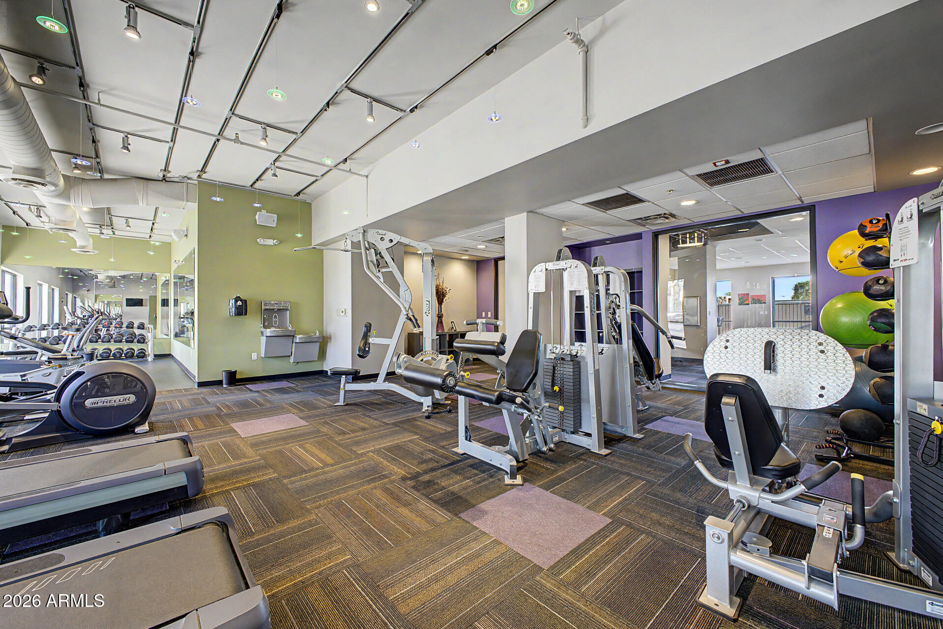 535 West Thomas Road, Unit 513 Phoenix, AZ 85013 - Photo 31 of 33 a view of a room with gym equipment