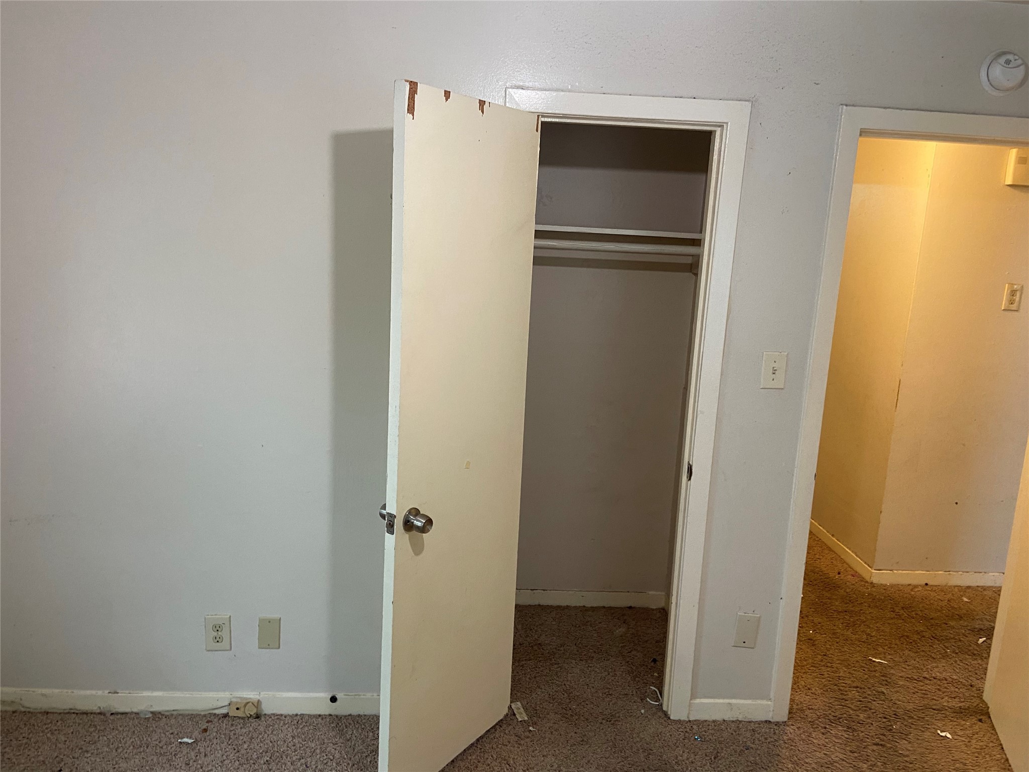 8730 Cowart Street Houston, TX 77029 - Photo 22 of 25 a view of a storage & utility room with a door