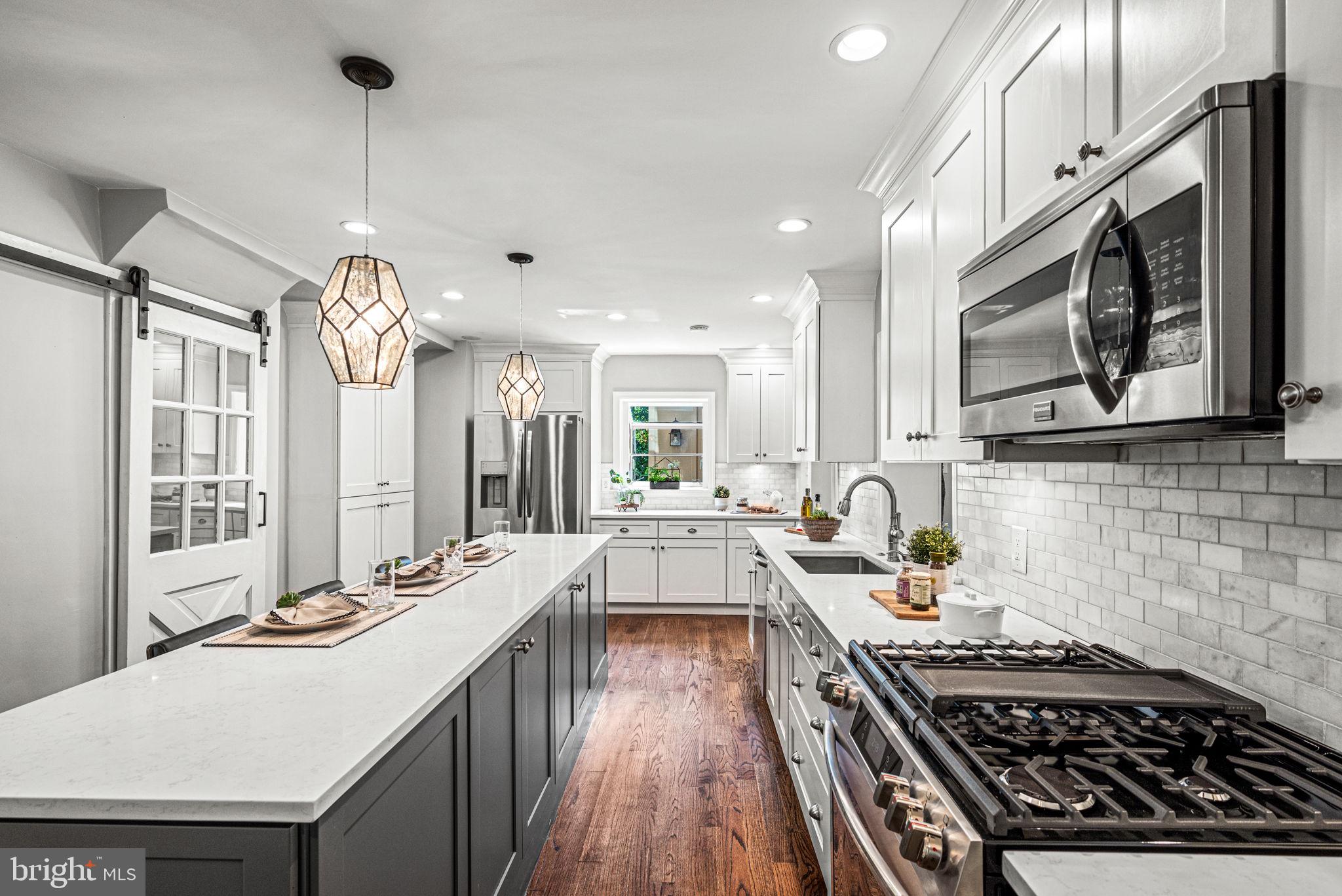 79 Crestline Road Wayne, PA 19087 - Photo 13 of 51 Kitchen with stainless steel appliances