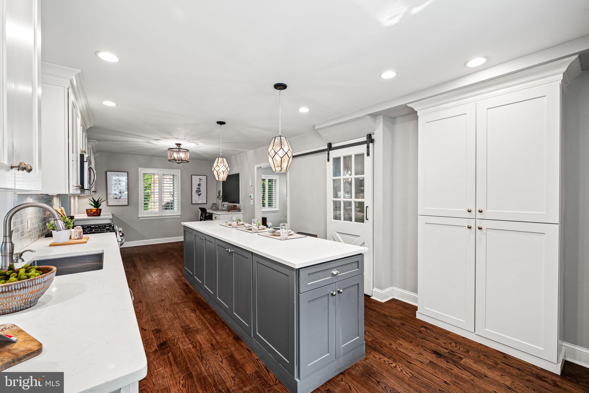 79 Crestline Road Wayne, PA 19087 - Photo 15 of 51 Gourmet kitchen - pantry cabinets