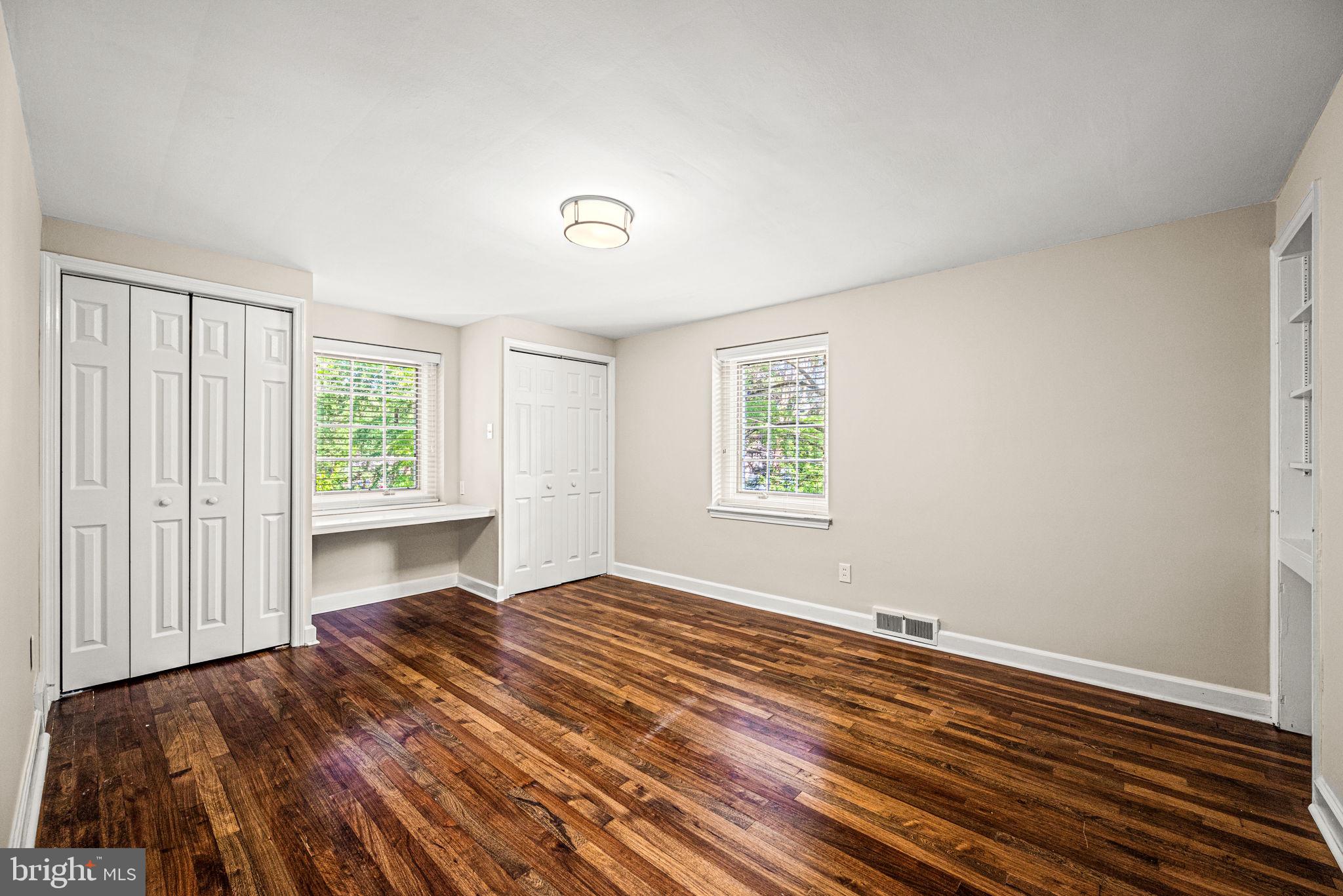 79 Crestline Road Wayne, PA 19087 - Photo 34 of 51 2nd Fl - Bedroom 2 with two closets & desk