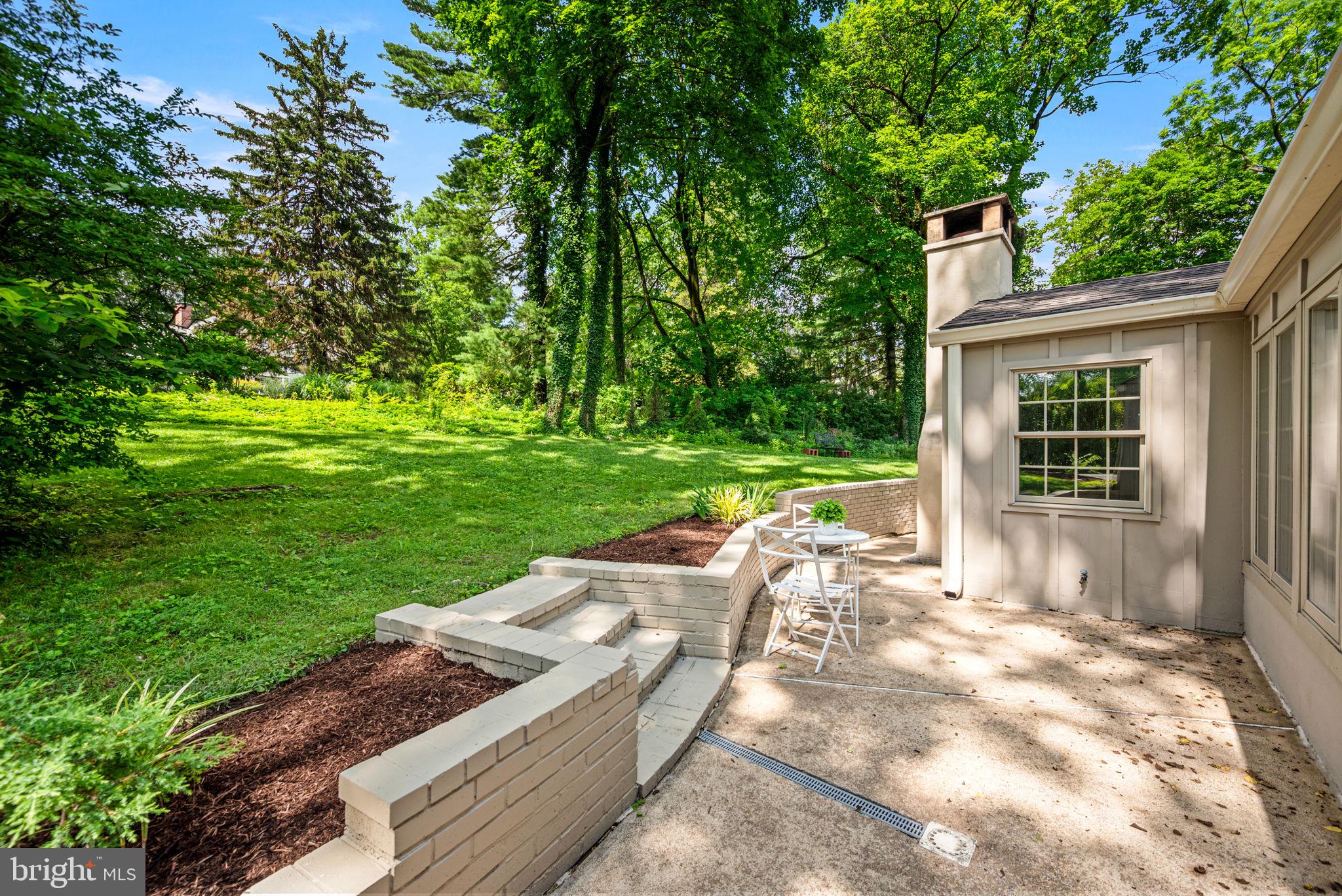 79 Crestline Road Wayne, PA 19087 - Photo 43 of 51 Back patio