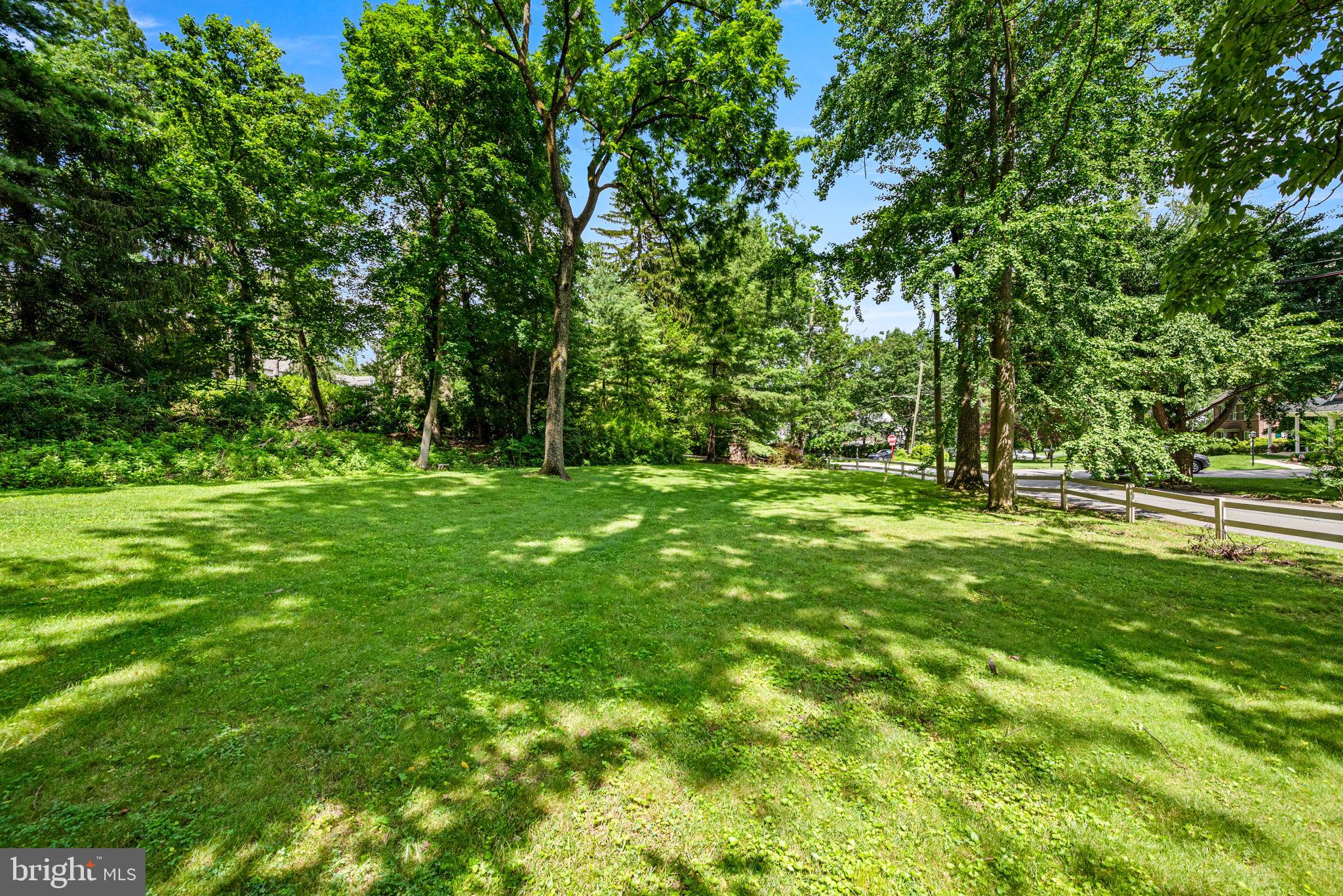 79 Crestline Road Wayne, PA 19087 - Photo 46 of 51 Large side yard