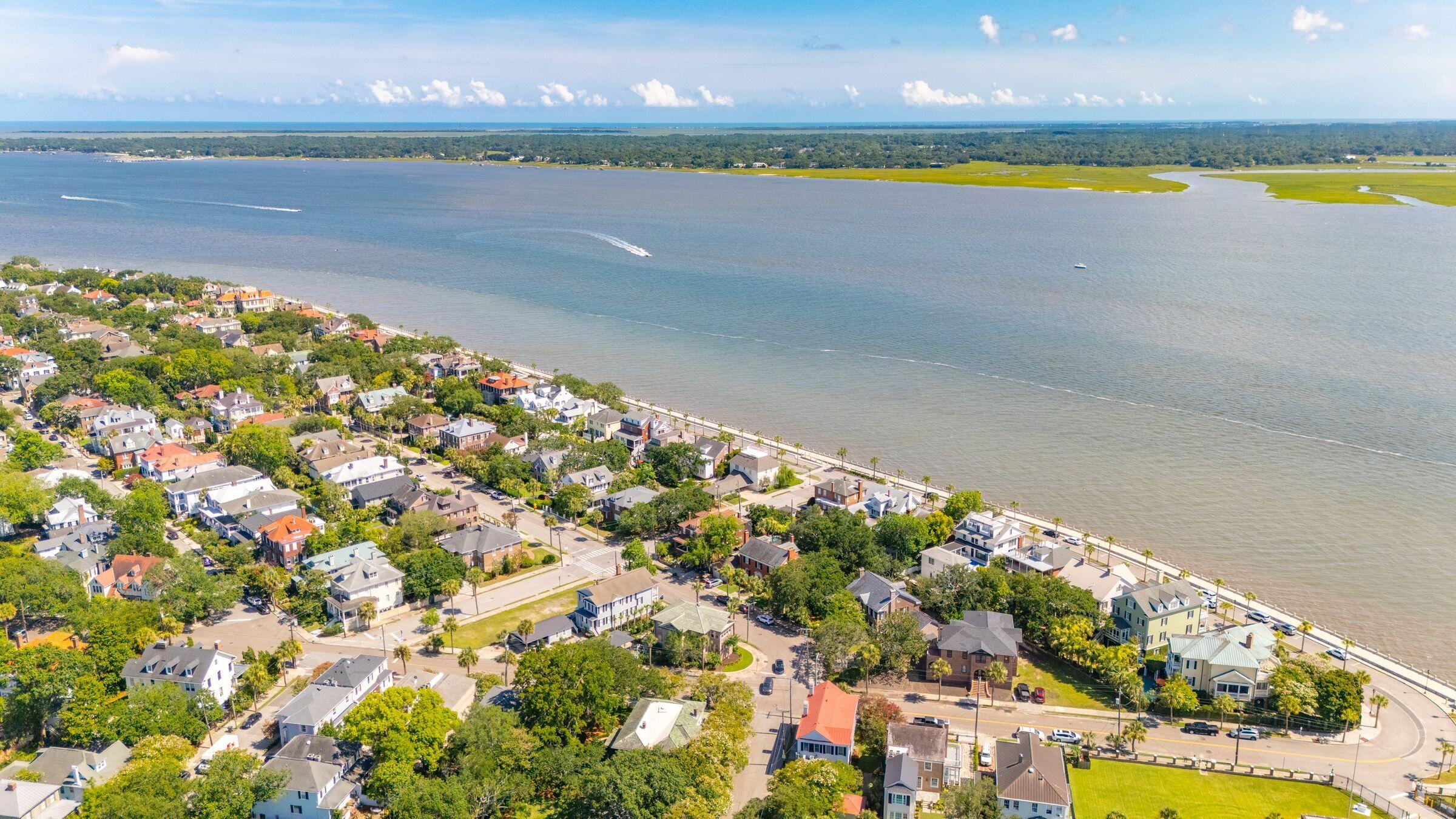 149 South Battery Charleston, SC 29401 - Photo 42 of 45 149 S Battery Aerial View