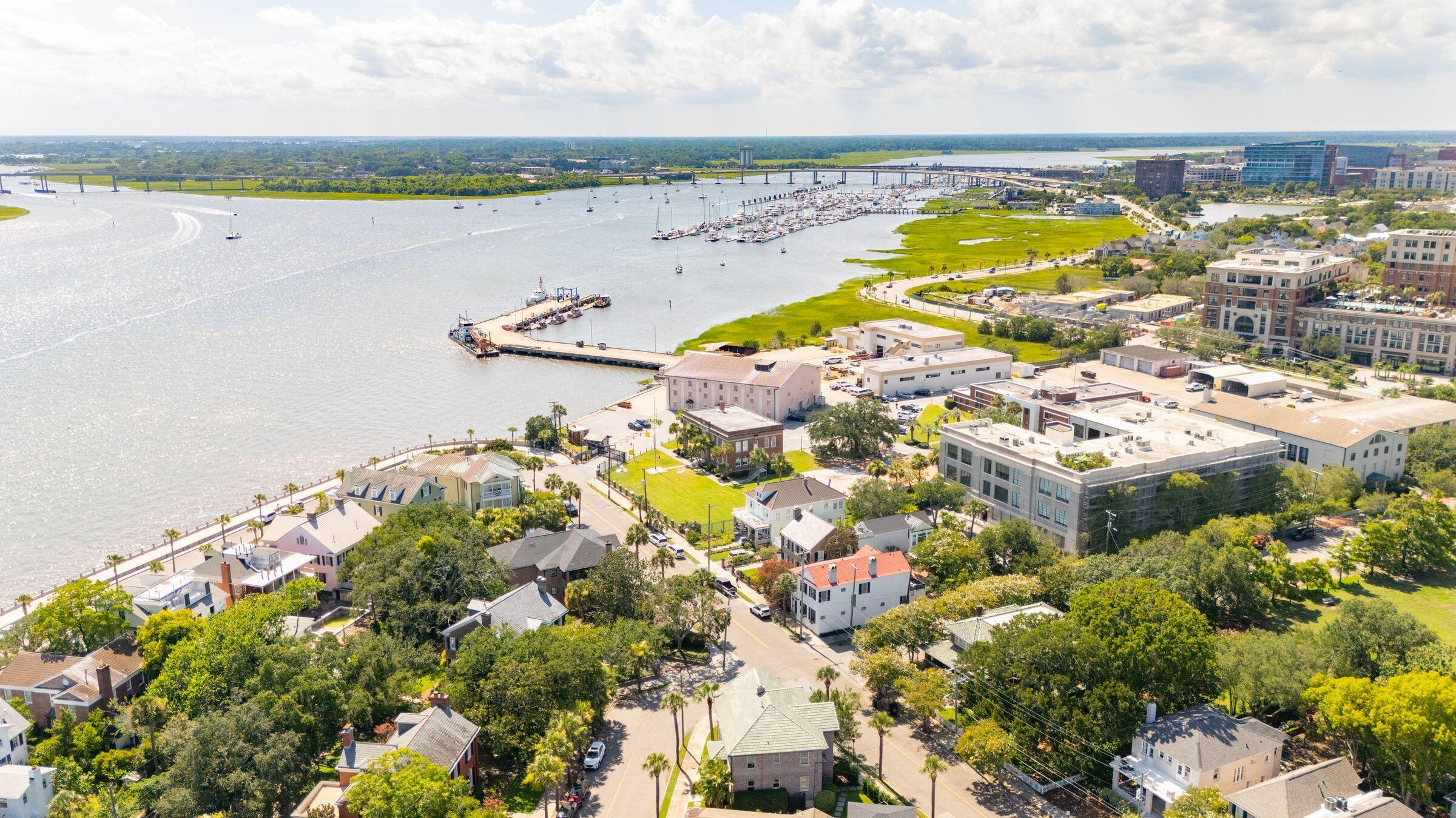 149 South Battery Charleston, SC 29401 - Photo 44 of 45 149 S Battery Aerial View
