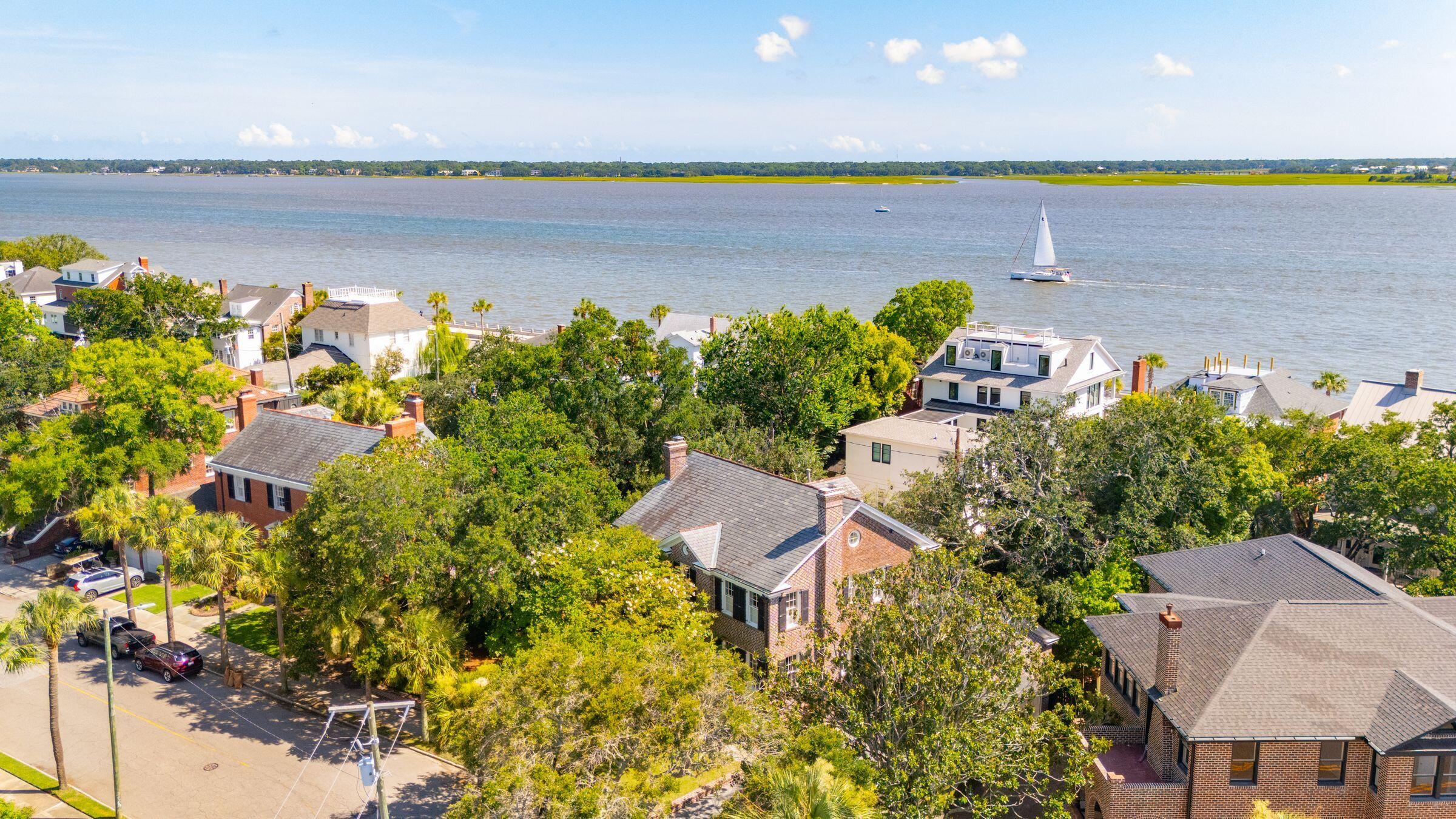 149 South Battery Charleston, SC 29401 - Photo 45 of 45 149 S Battery Aerial View