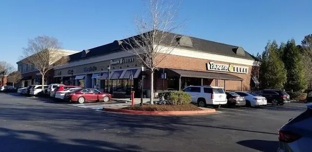 a store with outdoor seating