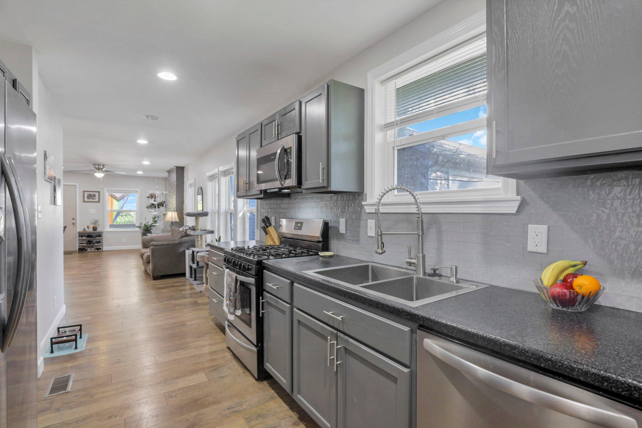 1305 Lockbourne Road Columbus, OH 43206 - Photo 24 of 26 Another View of the glorious kitchen and the OPEN FLOOR PLAN!