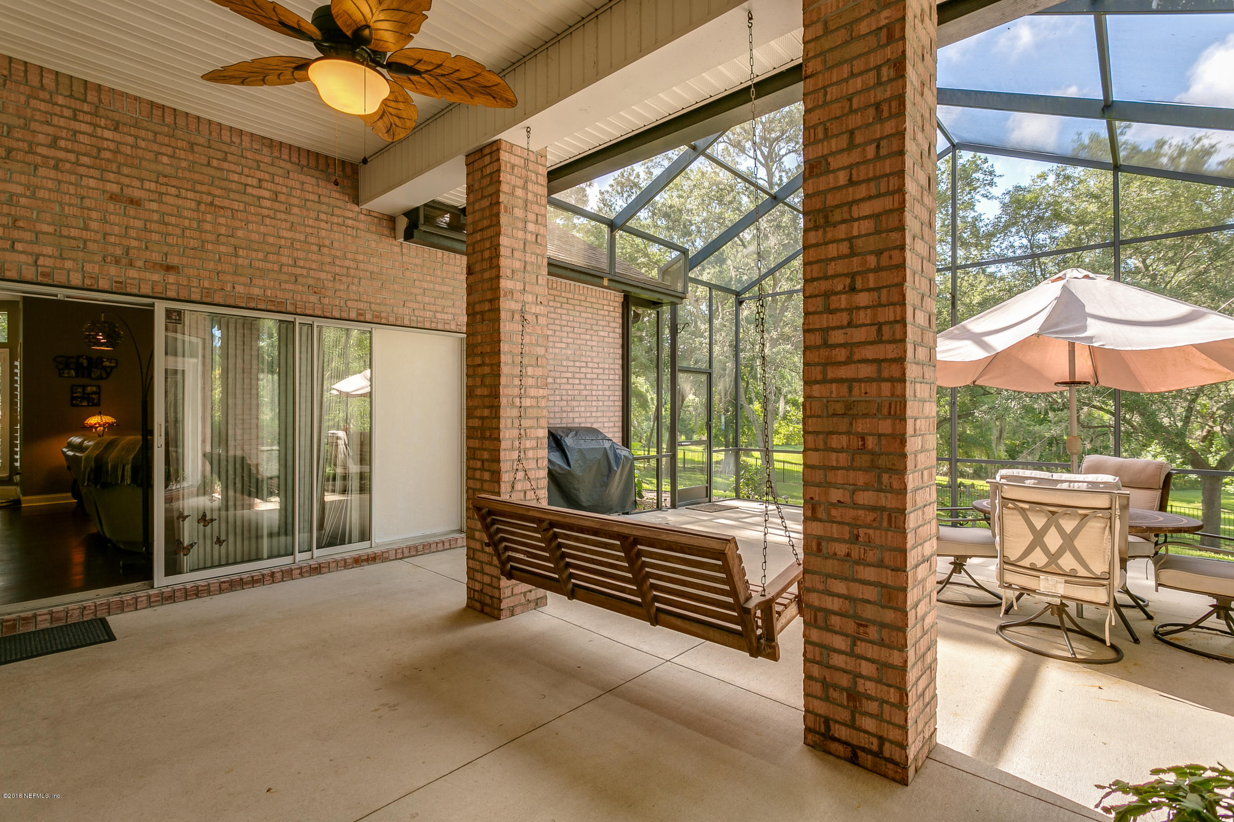 2841 Ravines Road Middleburg, FL 32068 - Photo 29 of 35 Screened_Lanai_View_3