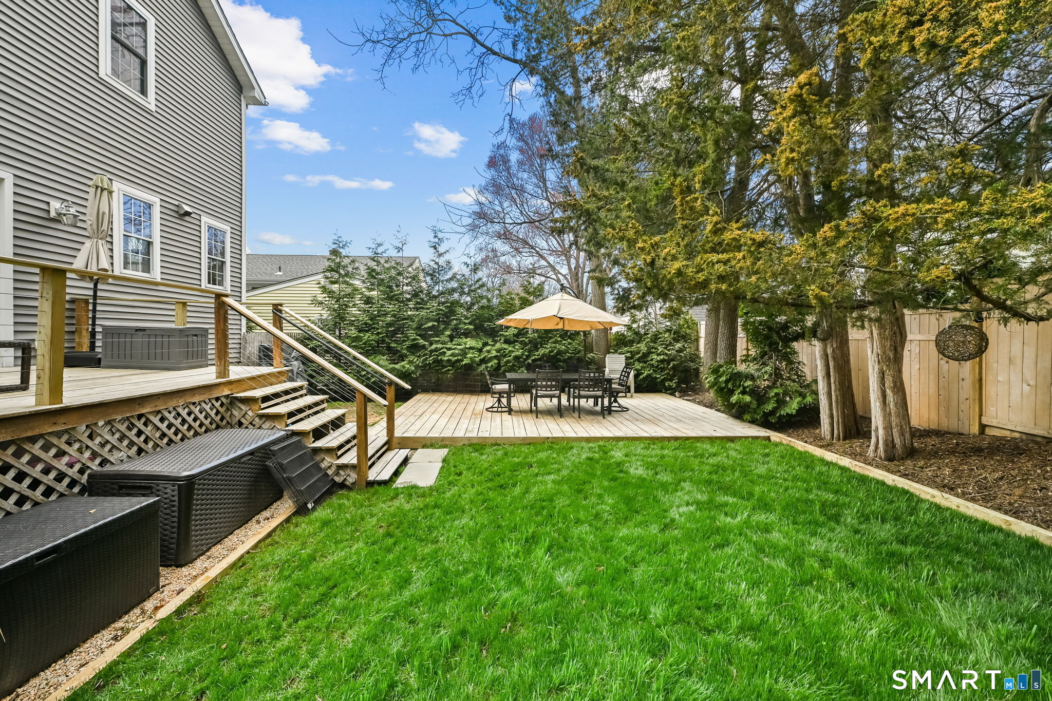 50 Berkeley Road Fairfield, CT 06825 - Photo 27 of 36 Fully fenced, level backyard!