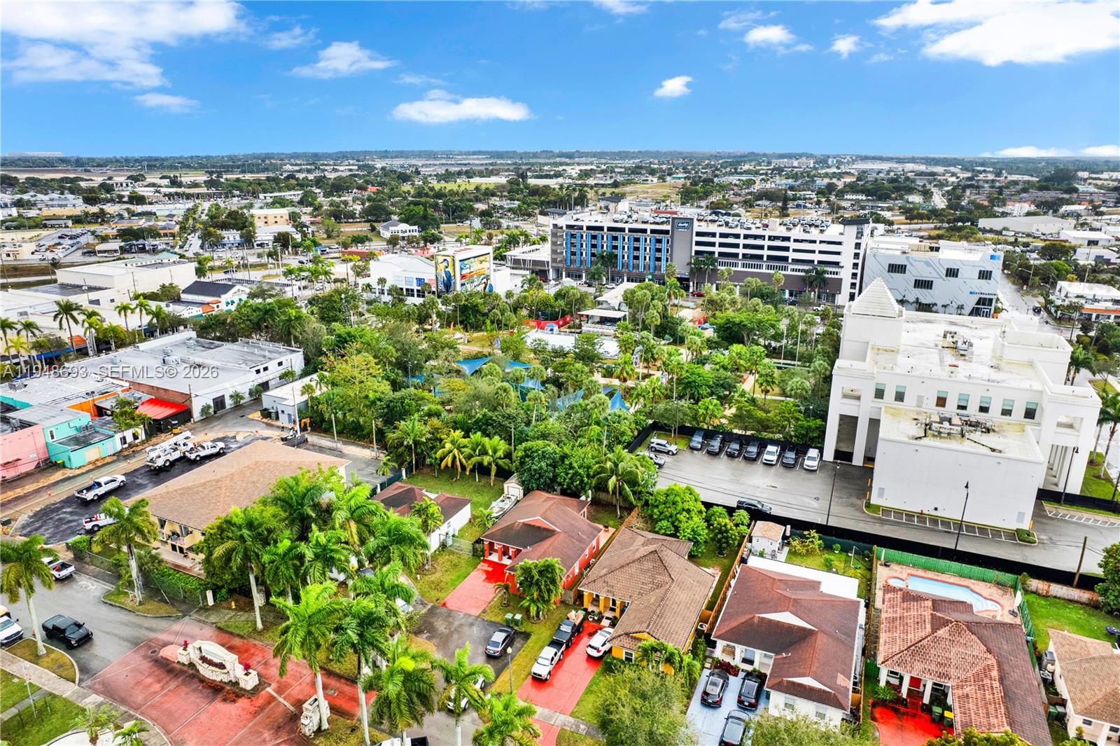74 Northwest 2nd Street Homestead, FL 33030 - Photo 6 of 41 an aerial view of a houses with outdoor space