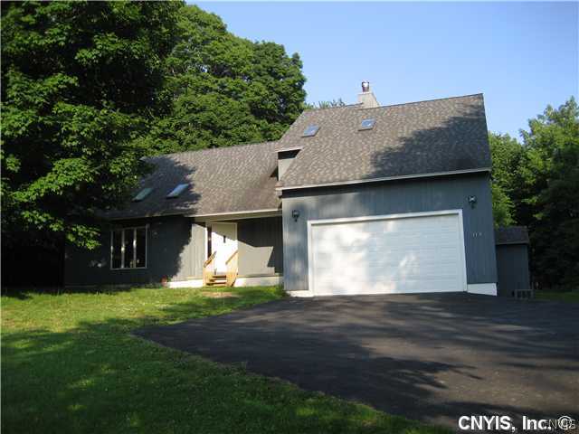 113 County Route Oswego, NY 13126 - Photo 1 of 1 Exterior Front. Contemporary home on 23 private wo