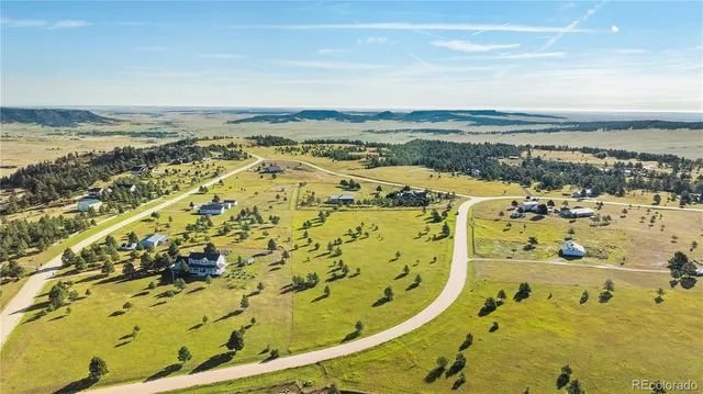 an aerial view of beach